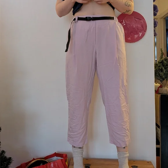 Made By Veri Pink Trousers - Picture 1 of 7